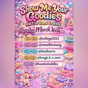 Show Me Your Goodies Train 🚂 Handcrafted or NWT